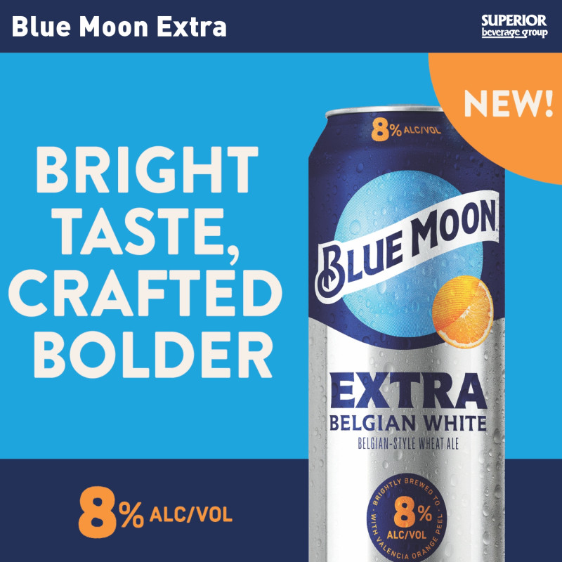 BLUE MOON - Extra 19.2oz Cans (Item# 50106)