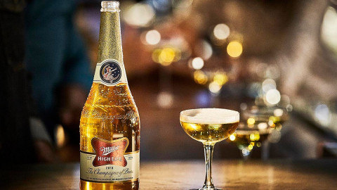 Miller High Life 'Champagne' Bottles Are Returning for the Holidays
