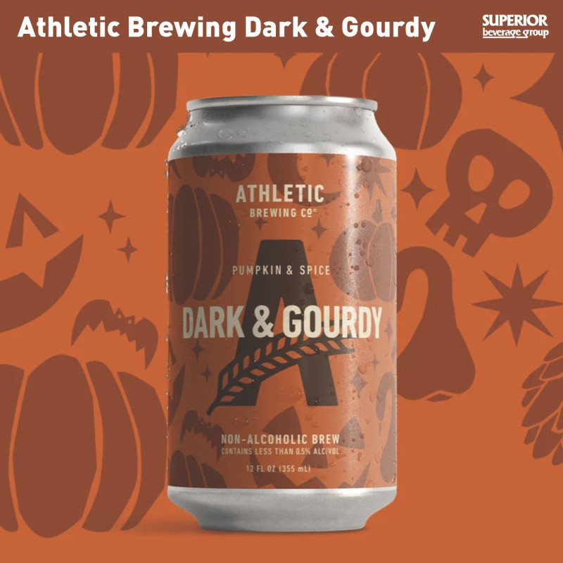 ATHLETIC - Dark & Gourdy 4/6 Pack Cans (Item# 16953)
