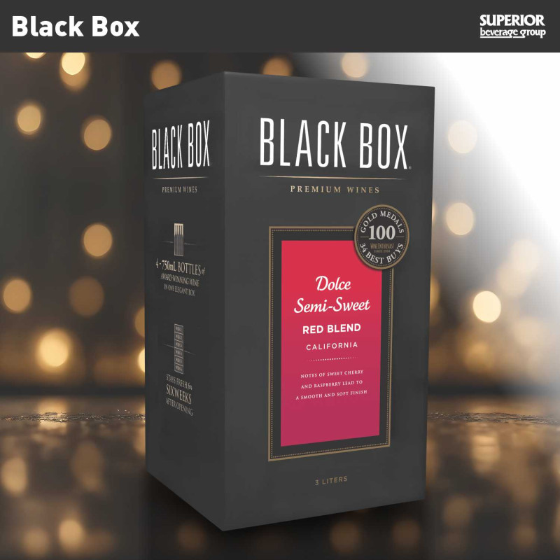 BLACK BOX - Black Box - DolcheRed Blend Case 3 Liter (Item# 113688)