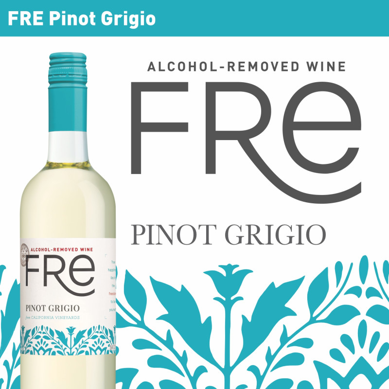 SUTTER HOME - Fre Pinot Grigio 750ml (Item# 113823)