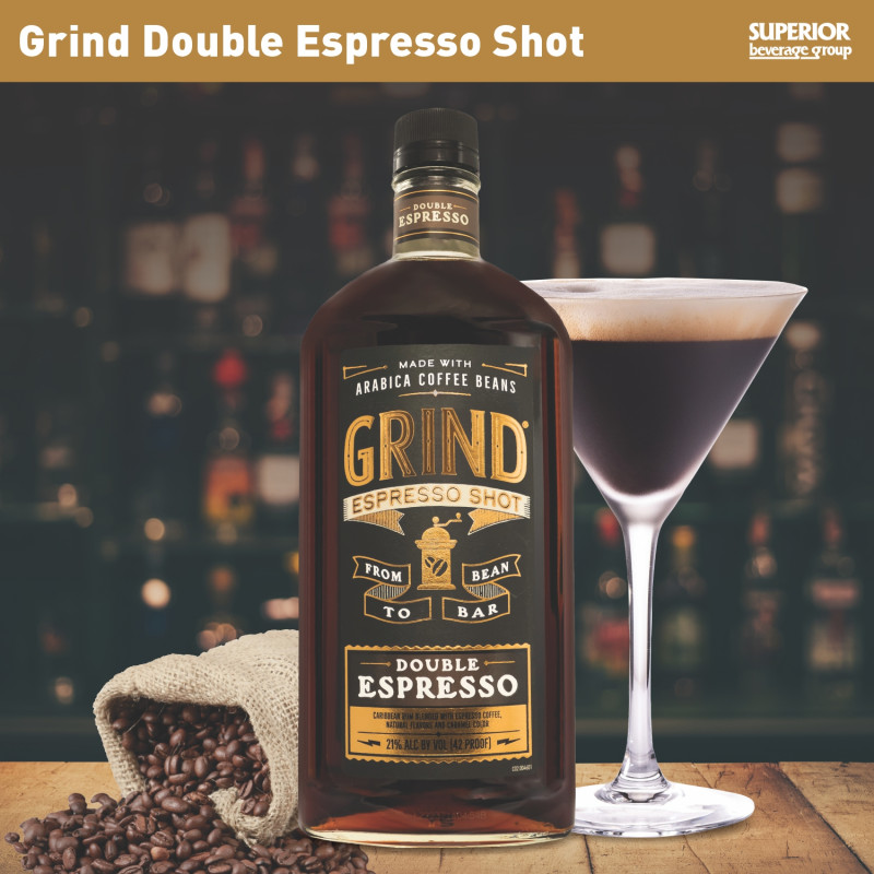 GRIND - Grind Double Espresso Shot - 50ml (Item #113618), 750ml (Item #113617)