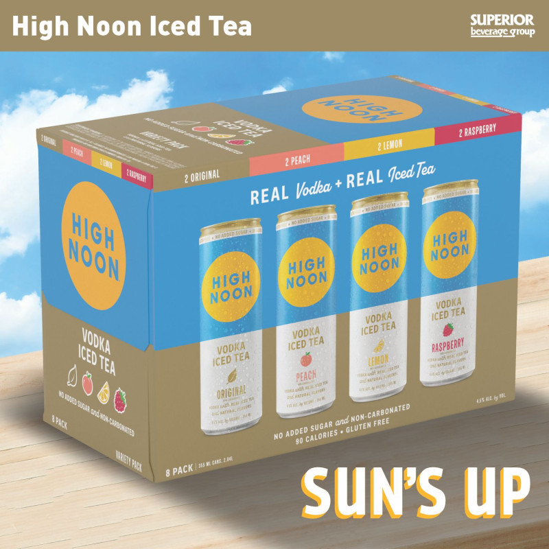 HIGH NOON - High Noon Vodka Iced Tea - Variety 3/8 12oz Cans (Item# 113729)