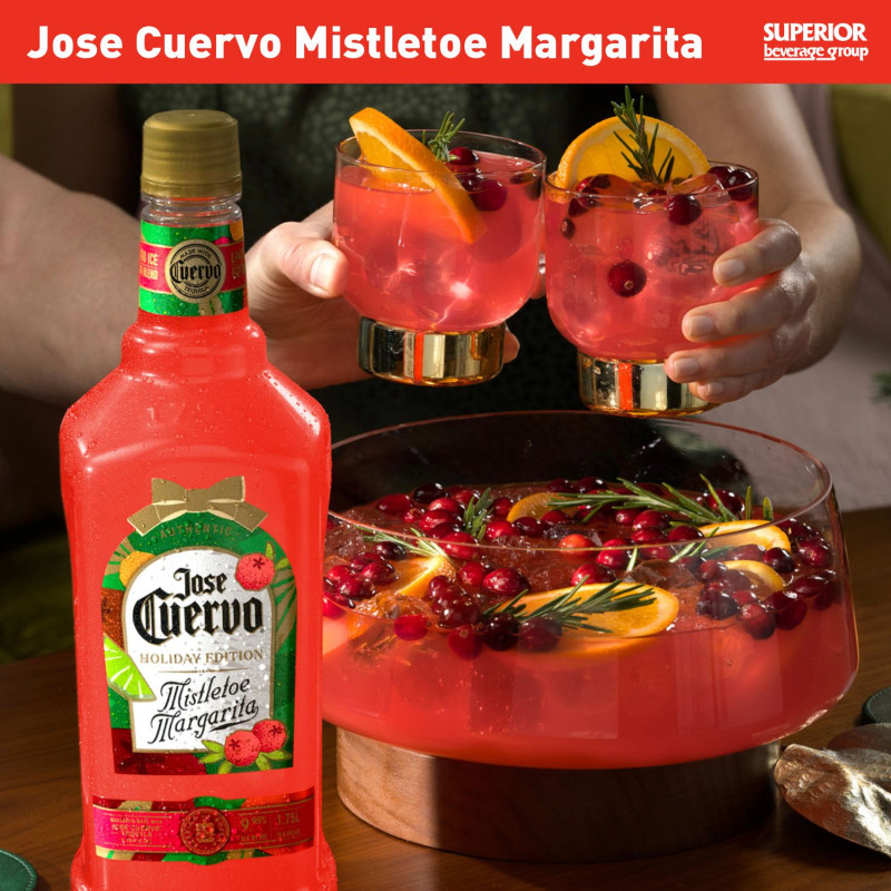 JOSE CUERVO - Item# 115031 - MISTLETOE MARGARITA 1.75L