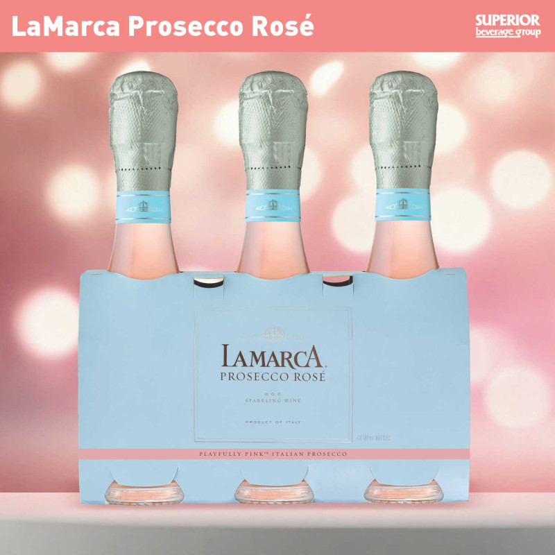 LA MARCA - LaMarca Prosecco Rose 8/3 187ml (Item#113663)