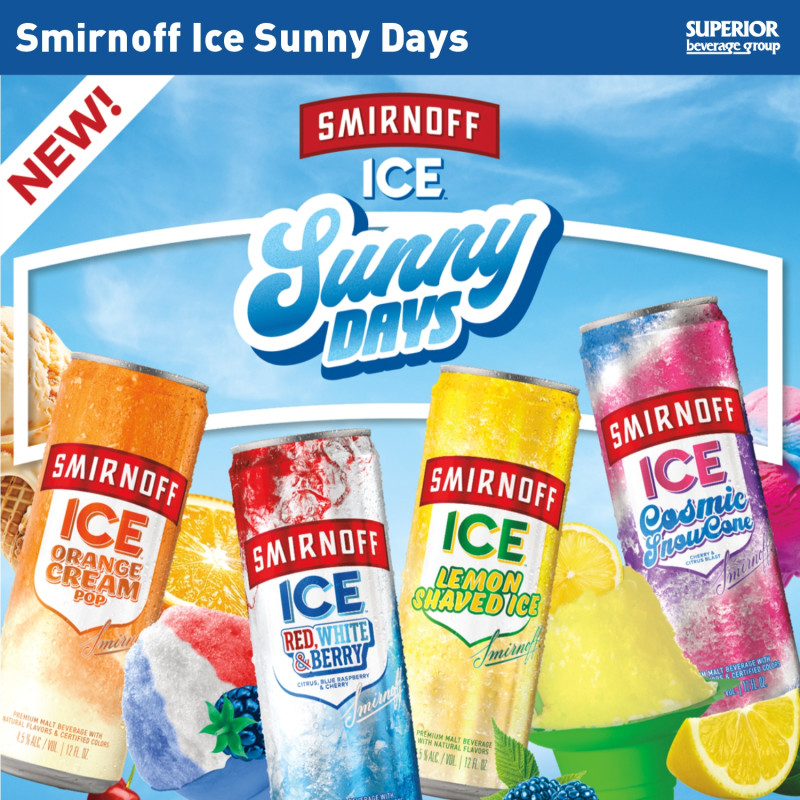 SMIRNOFF - Sunny Days Variety 12 Pack Cans (Item# 66019)