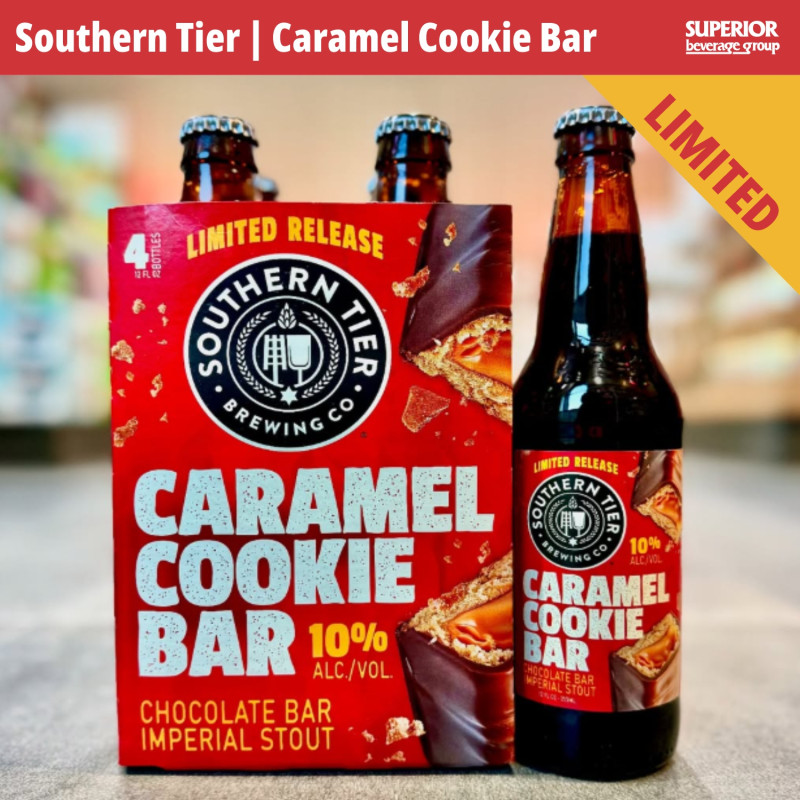 SOUTHERN TIER - Caramel Cookie Bar | 6/4 Pack Bottle (Item# 16217)