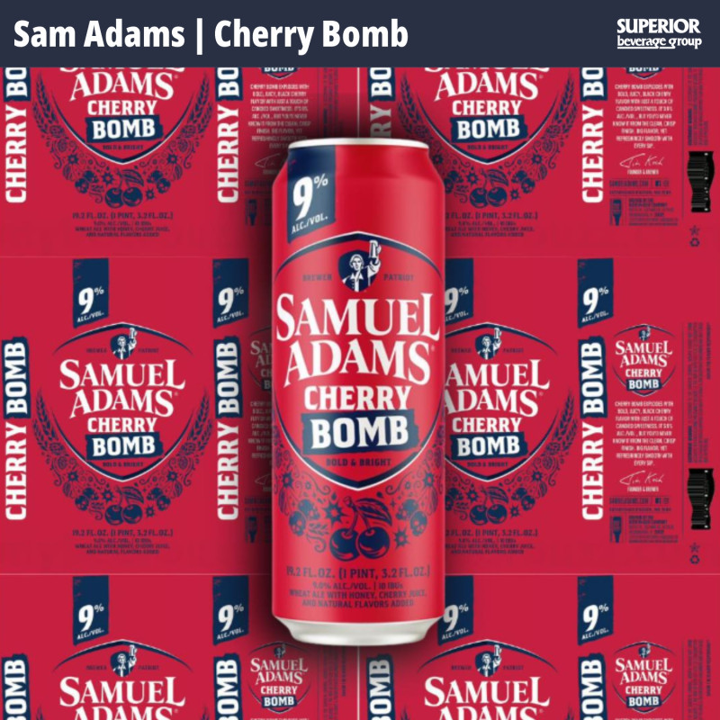 SAMUEL ADAMS - Cherry Bomb | 12/19.2oz Cans (Item# 06059)