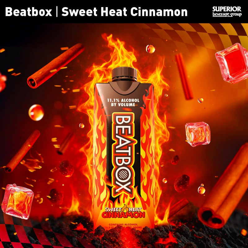 BEATBOX BEVERAGES - Sweet Heat Cinnamon | 12/500ml Tetra Pack (Item# 114052)