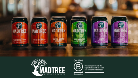 MADTREE BREWING: PROUD TO BE B CORP CERTIFIED