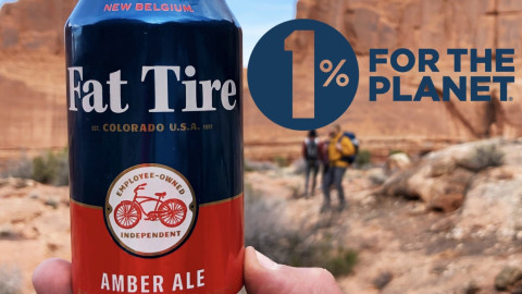 Drink Fat Tire, Give Back this Earth Day (and everyday!)
