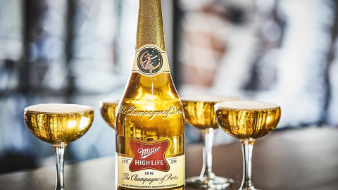 Miller High Life taking champagne bottles nationwide for the holidays