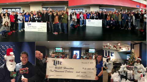 MillerCoors Caps Year of Giving Back