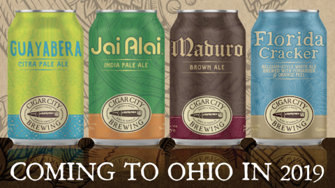 Cigar City Brewing coming to Ohio in 2019