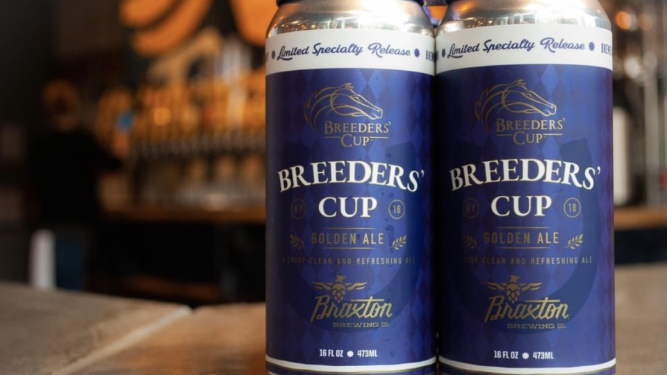 Braxton Brewing Becomes The Official Beer of the 2018 Breeders' Cup banner