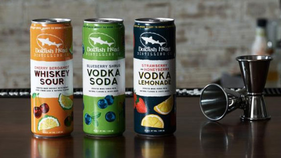 Dogfish Head Expansion into Canned Cocktails Was Only a Matter of Time banner
